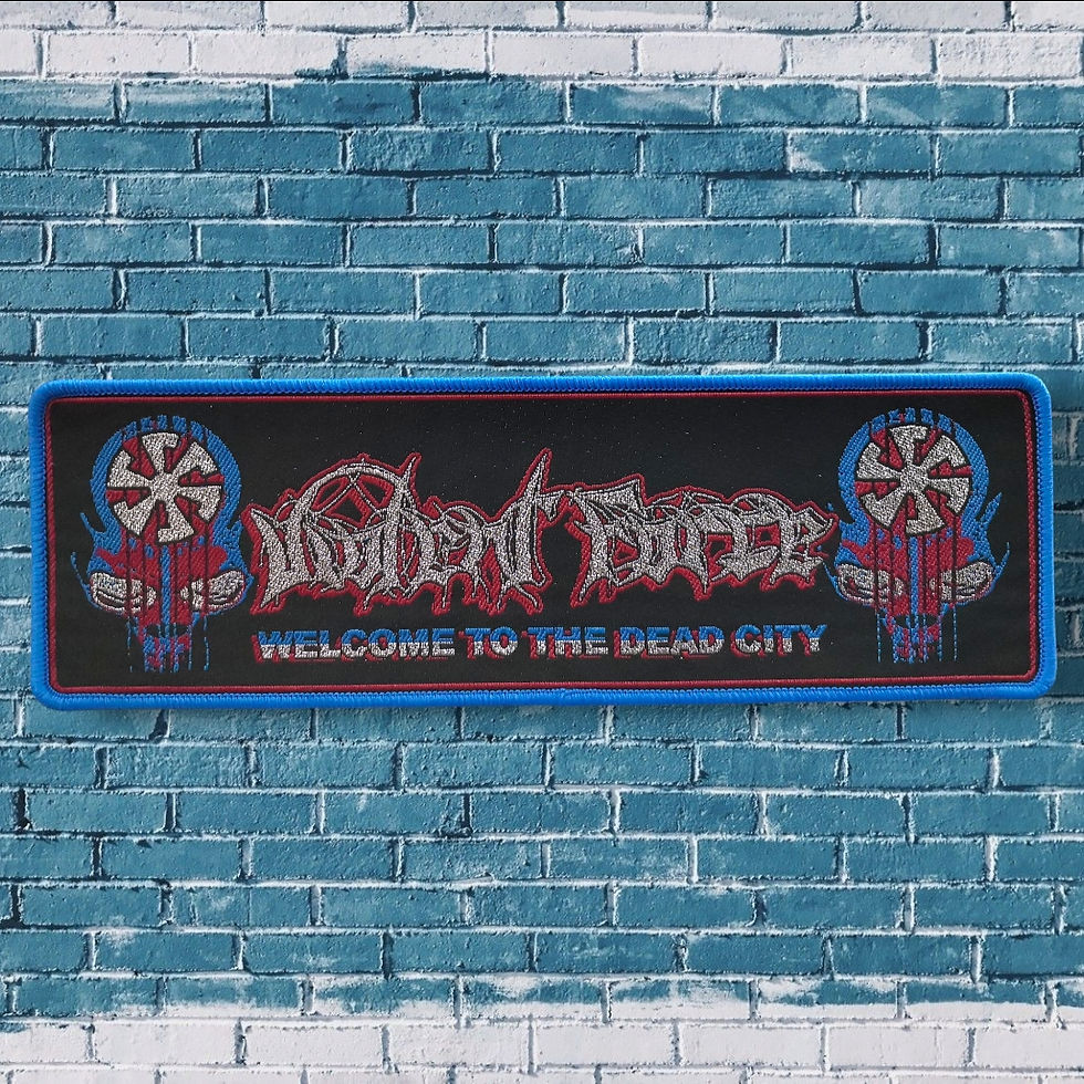 Thumbnail: VIOLENT FORCE - Welcome to the Dead City WOVEN PATCH