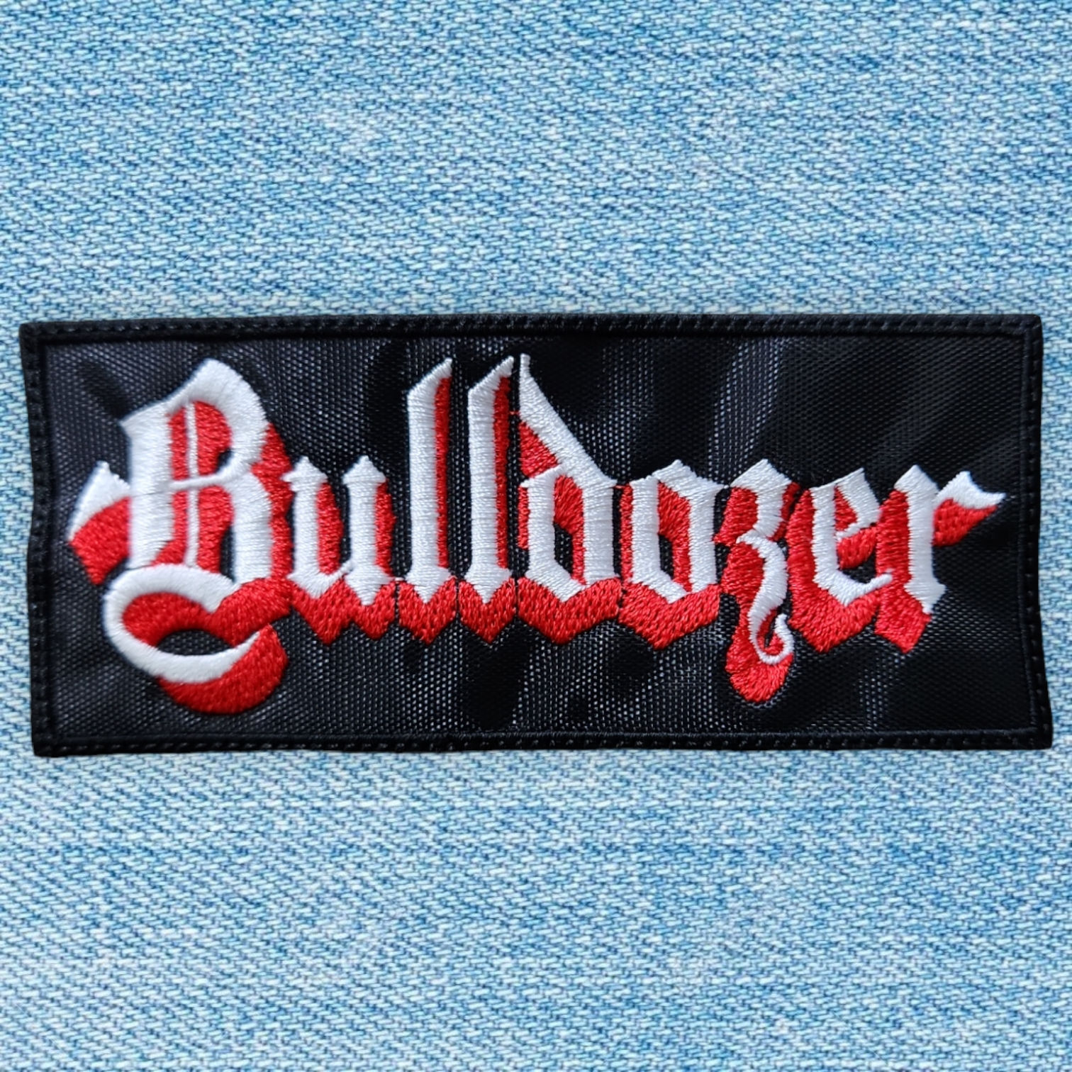 BULLDOZER - Logo EMBROIDERED PATCH