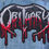 Thumbnail: OBITUARY - Logo (White-Silver) EMBROIDERED BACK PATCH