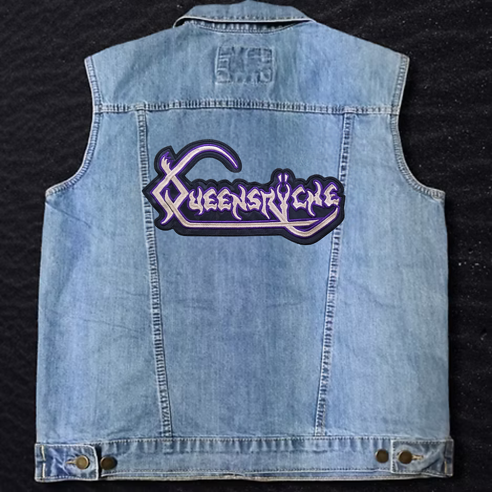 Thumbnail: QUEENSRYCHE - EP  Logo EMBROIDERED BACK PATCH