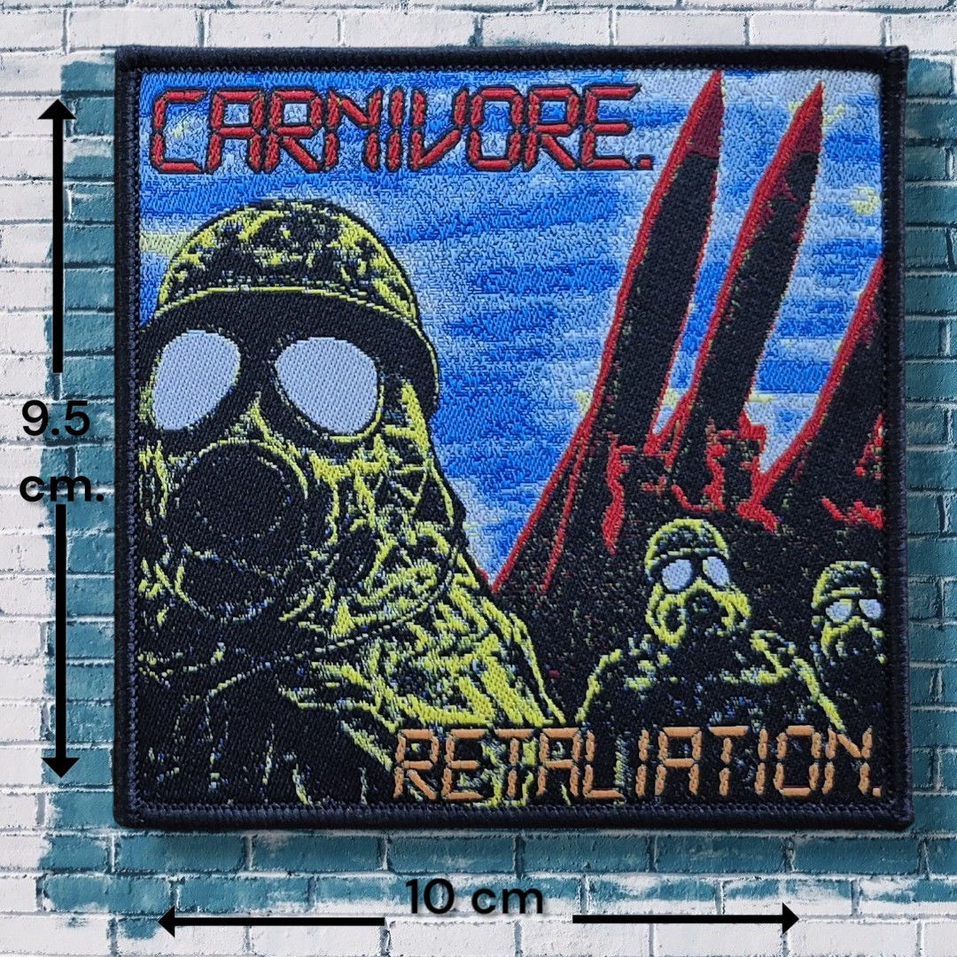 CARNIVORE - Retaliation WOVEN PATCH