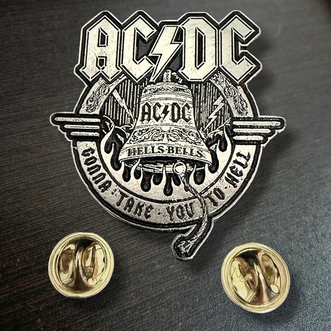 AC/DC - Gonna Take you To Hell METAL PIN
