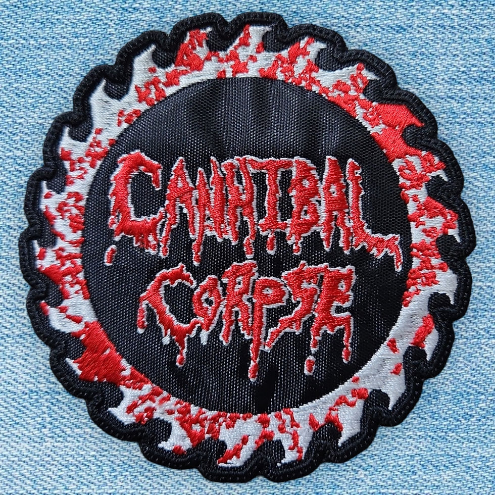 Thumbnail: CANNIBAL CORPSE - Bloody Blade  EMBROIDERED PATCH