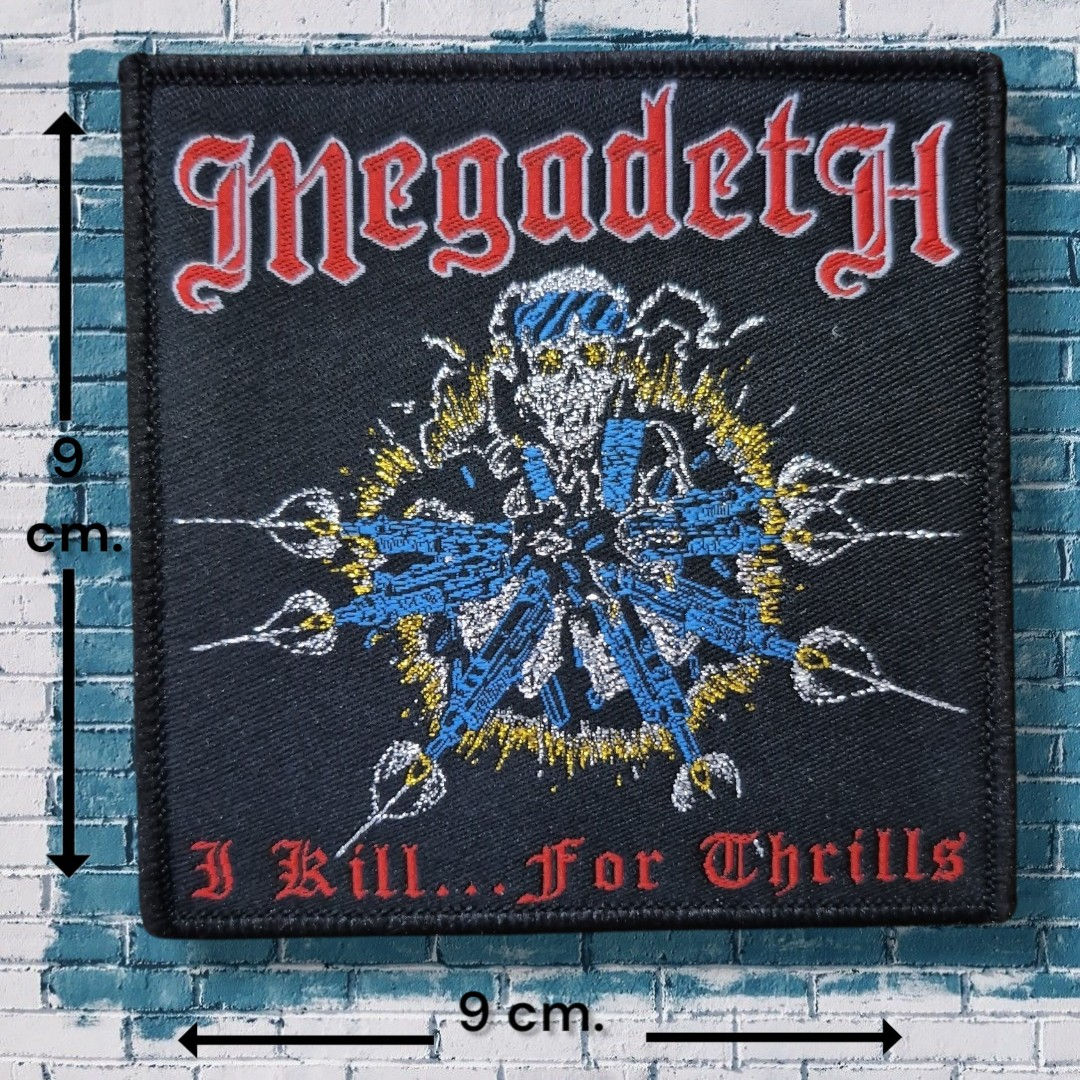 MEGADETH - Rust In Peace WOVEN PATCH