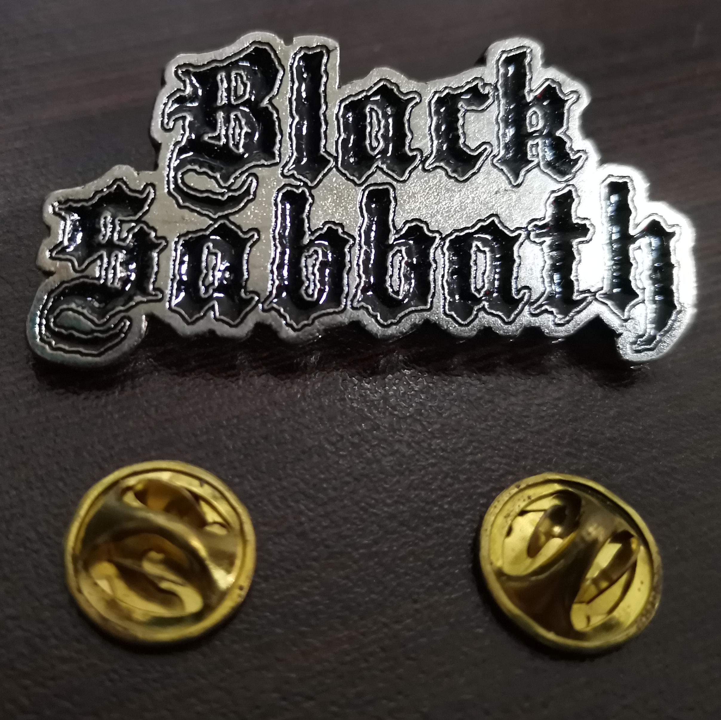 BLACK SABBATH - LOGO (born again) METAL PIN