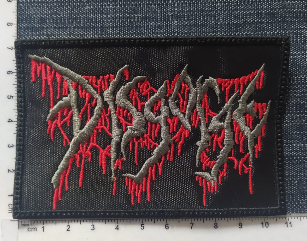 DISGORGE - U.S.A. band Logo EMBROIDERED PATCH