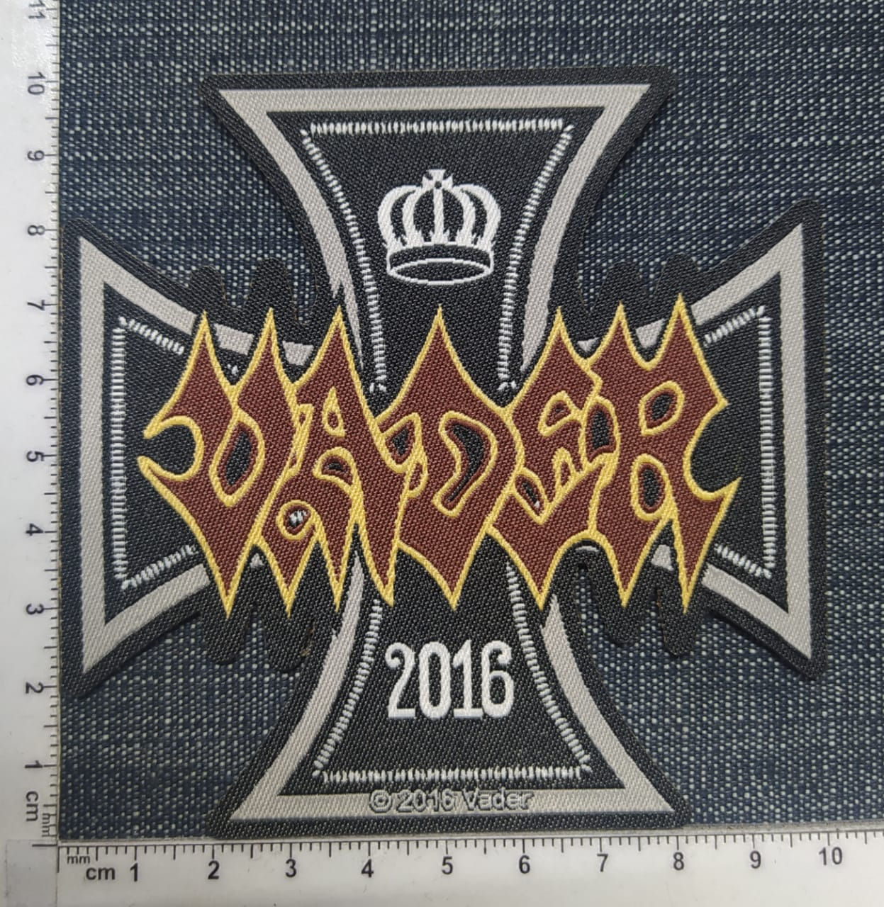 VADER - 2016 CROSS WOVEN PATCH