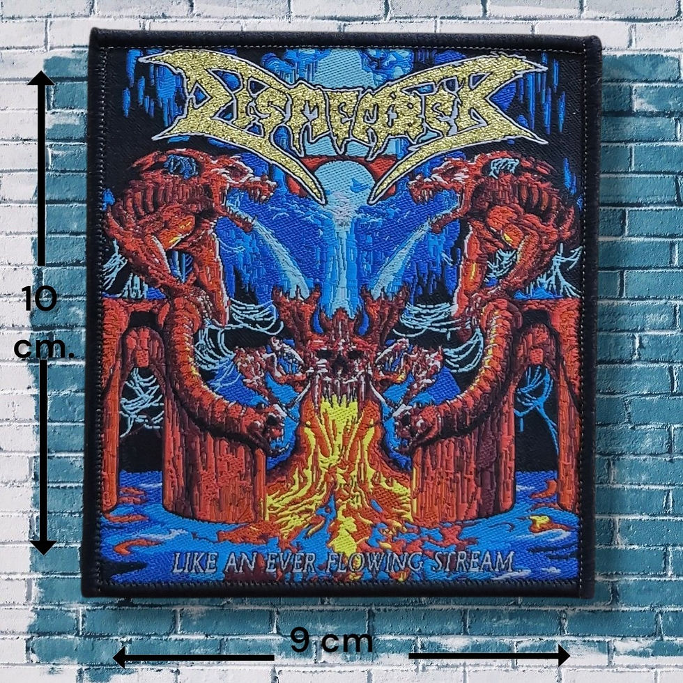 Thumbnail: DISMEMBER - Like an everflowing stream (square) WOVEN PATCH