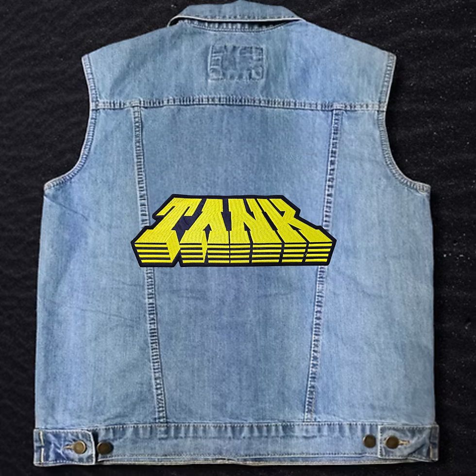 Thumbnail: TANK - LOGO EMBROIDERED BACKPATCH