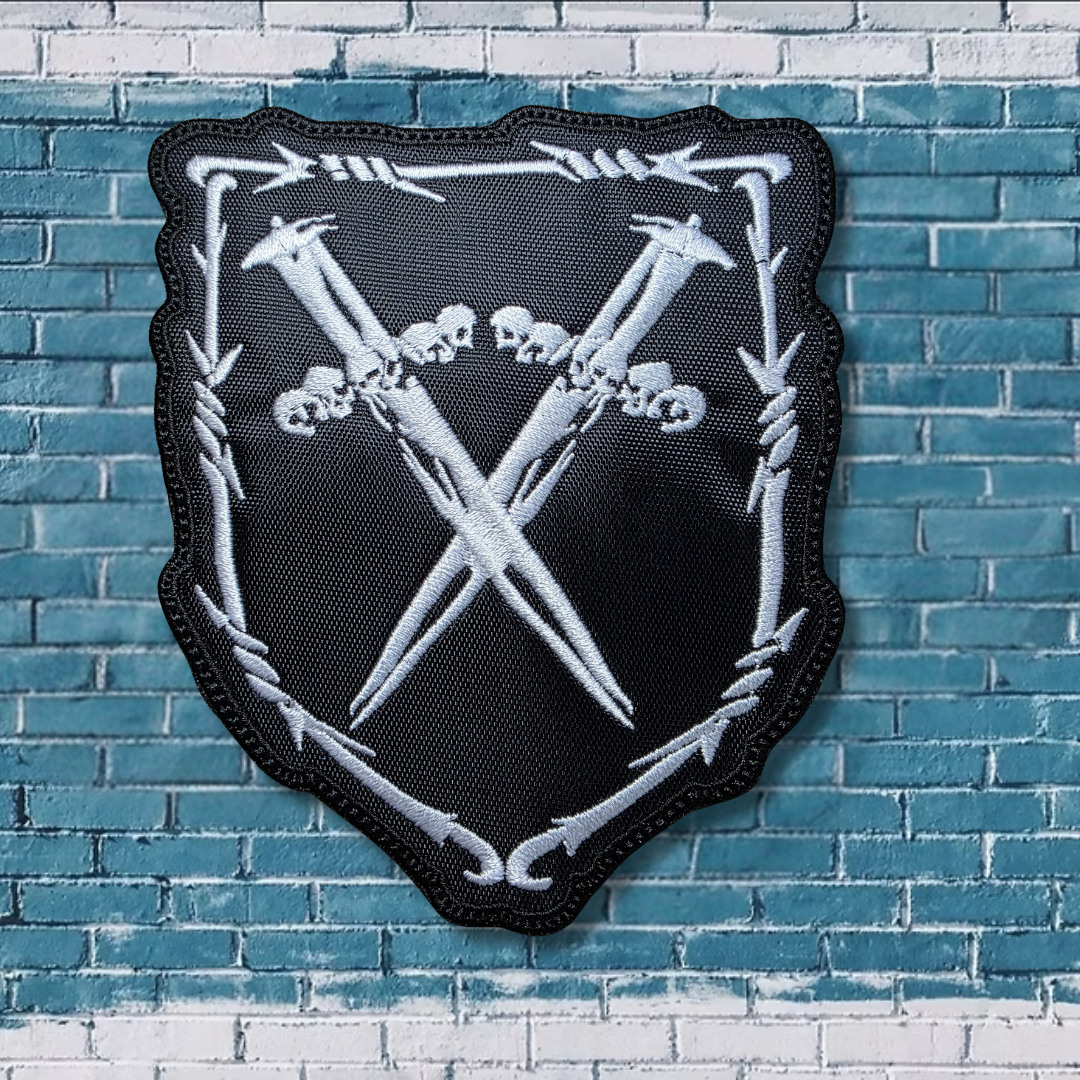 REVENGE - Victory, Intolerante... EMBROIDERED PATCH