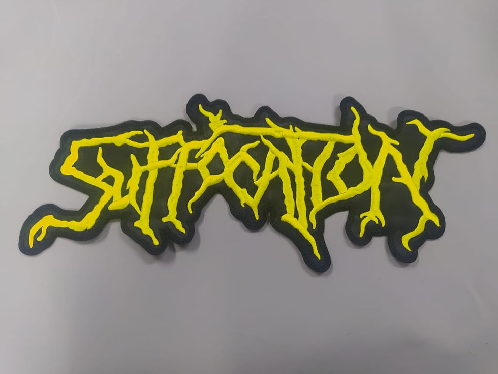 Thumbnail: SUFFOCATION - Logo EMBROIDERED BACKPATCH