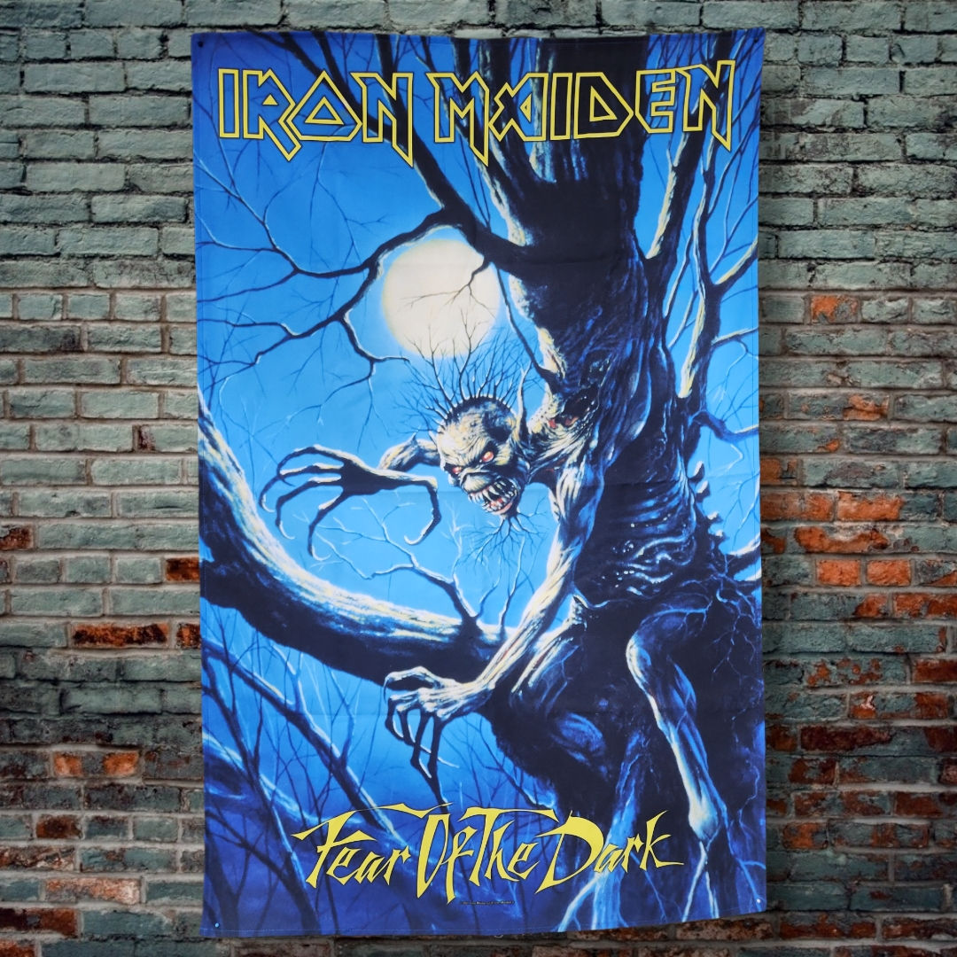 IRON MAIDEN - Fear Of The Dark POSTER TEXTIL