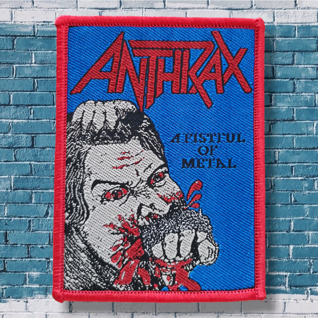 ANTHRAX - A Fistful of Metal WOVEN PATCH