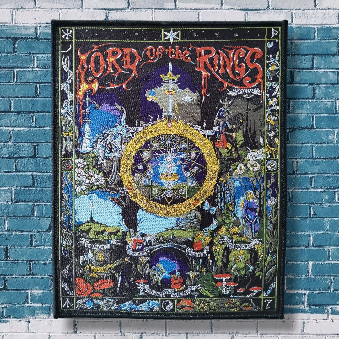 LORD OF THE RINGS - Ilustration  WOVEN PATCHE