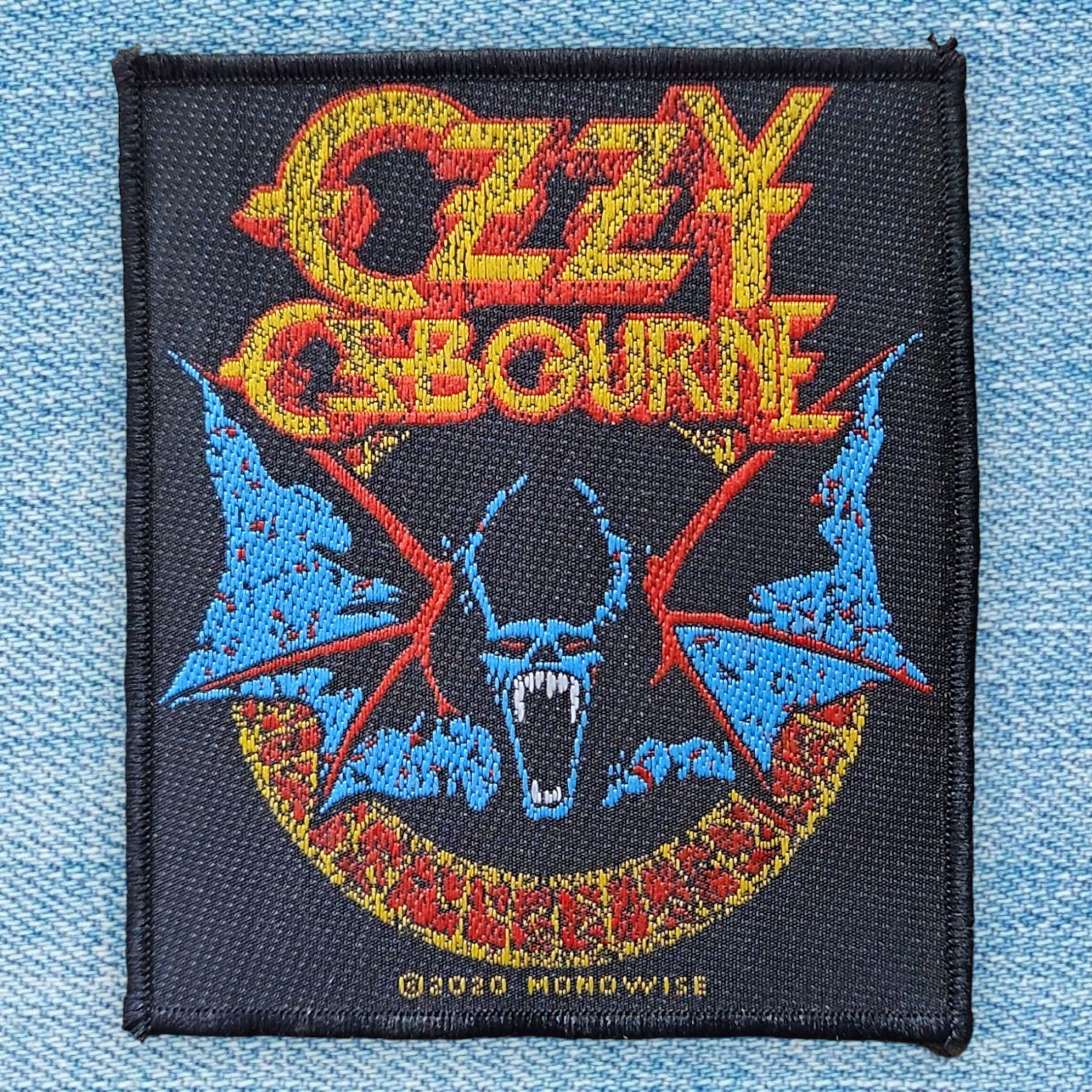OZZY OSBOURNE - Bat WOVEN PATCH