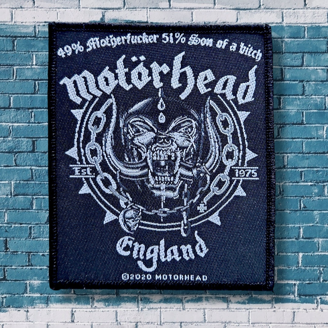 MOTORHEAD - England Est. 1975 WOVEN PATCH