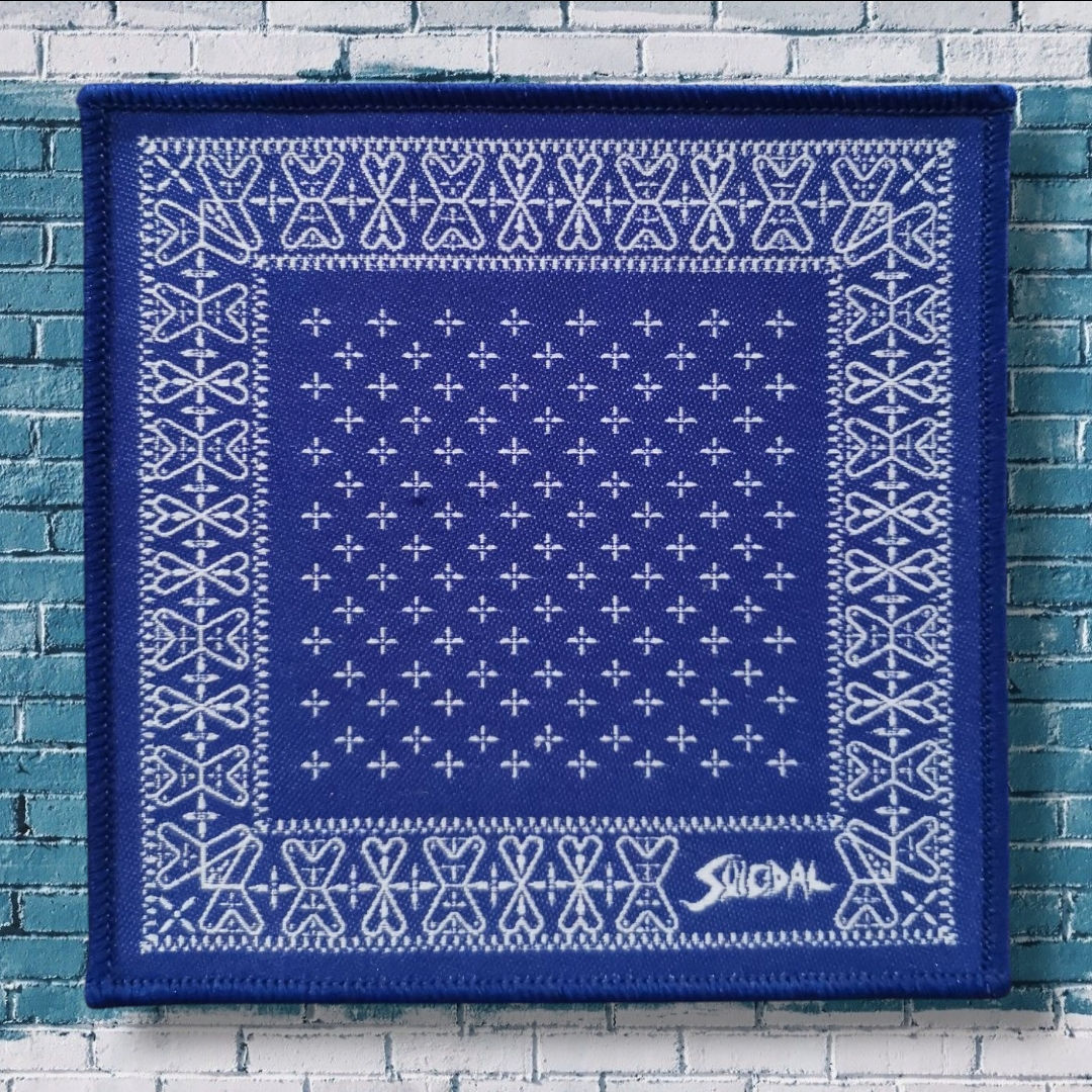 SUICIDAL TENDENCIES - Bandana  WOVEN PATCH