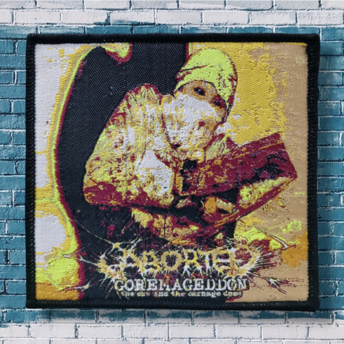 ABORTED - Goremageddon WOVEN PATCH | black-wings