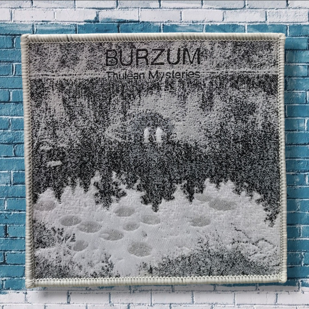 BURZUM - Thulean Mysteries WOVEN PATCH