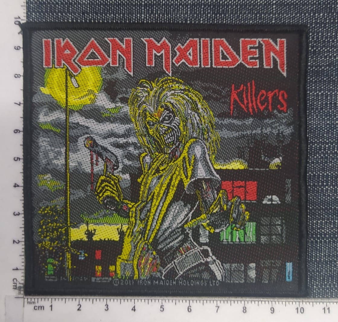IRON MAIDEN - Killers (Cover) WOVEN PATCH
