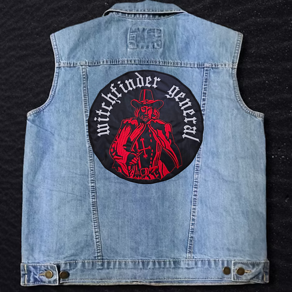 Thumbnail: WITCHFINDER GENERAL - EMBROIDERED BACK PATCH