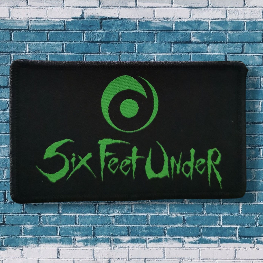 SIX FEET UNDER - Symbol + Logo WOVEN PATCH
