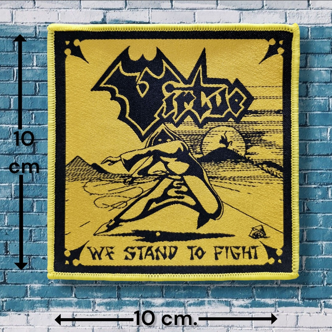 VIRTUE - We Stand To Fight WOVEN PATCH