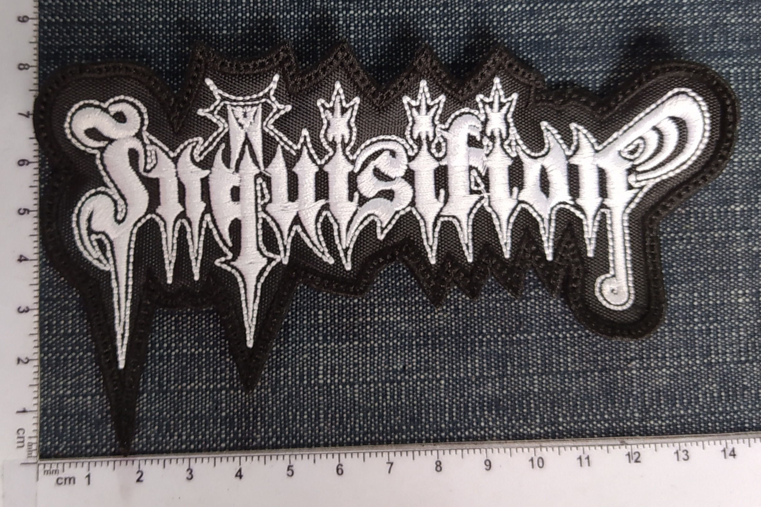 INQUISITION - Logo (Shaped) EMBROIDERED PATCH