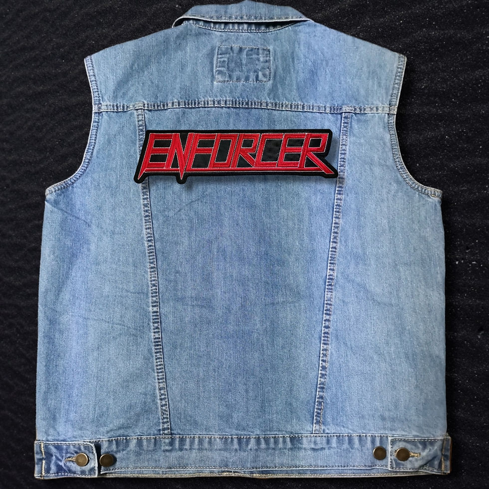 Thumbnail: ENFORCER -  Logo  EMBROIDERED BACK PATCH