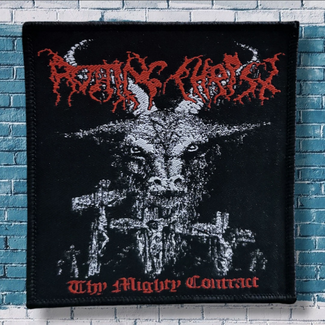 ROTTING CHRIST - Thy Mighty Contract WOVEN PATCH