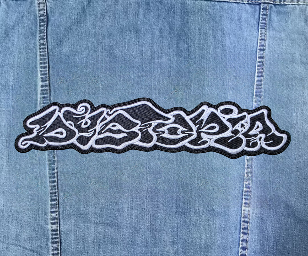 DYSTOPIA - Logo EMBROIDERED BACK PATCH