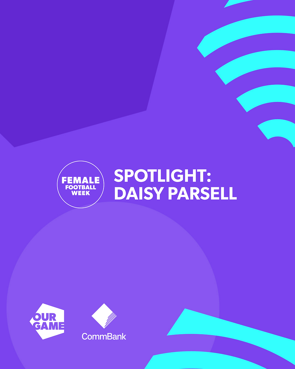 Female Football Week Spotlight: Daisy Parsell