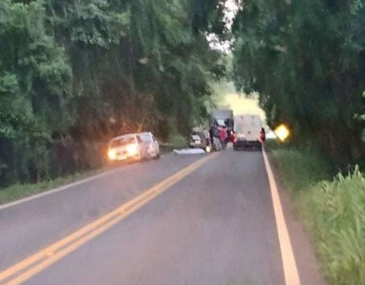 Grave acidente com uma vítima fatal é registrado na PR-473 em Cruzeiro do Iguaçu.