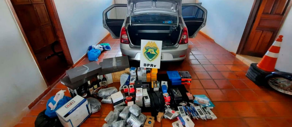 Drogas e equipamentos eletrônicos são apreendidos por policiais rodoviários estaduais em várias regi
