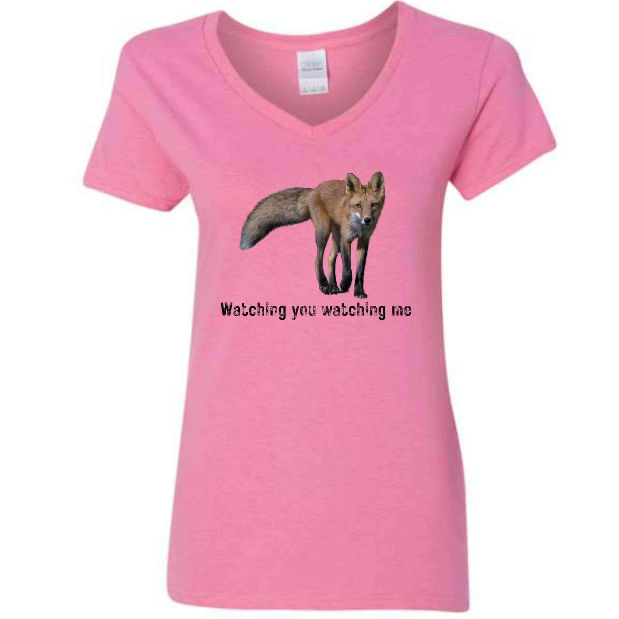 "Watching You" Women's Cut V-Neck