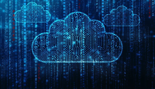Salesforce cloud computing illustration