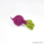 free crochet amigurumi beetroot pattern My Amigurumi Farm