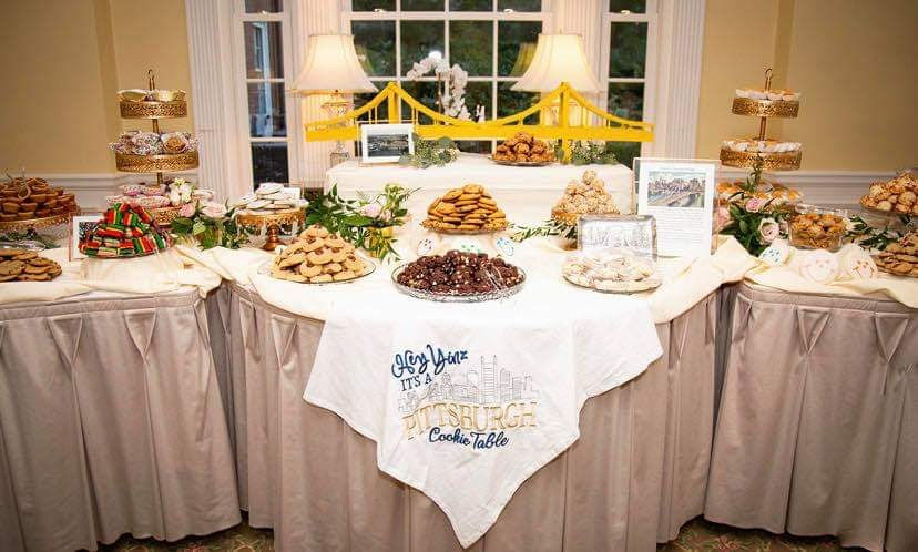 Thumbnail: "Pittsburgh Cookie Table" Tablecloth