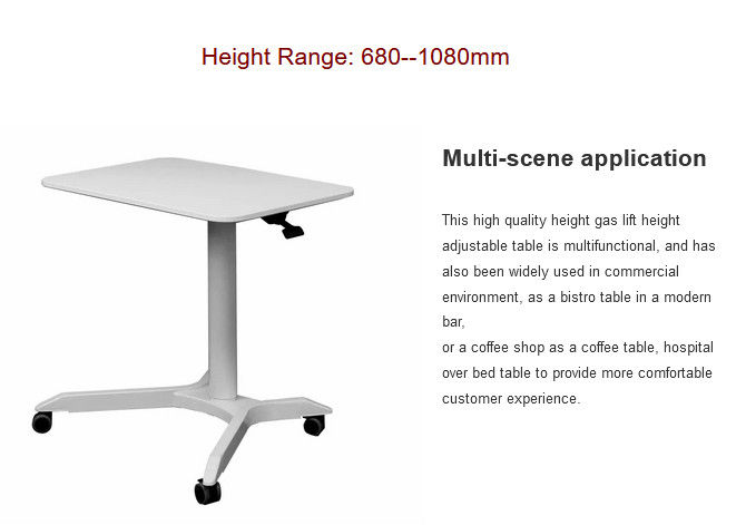 Thumbnail: Mobile and Adjustable Height Desk