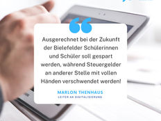 Junge Union fordert einheitliche Tablets für alle Bielefelder Schüler