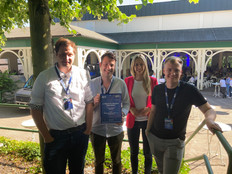 JU-Bielefeld mit der besten Aktion auf dem JU-NRW Tag in Olpe ausgezeichnet