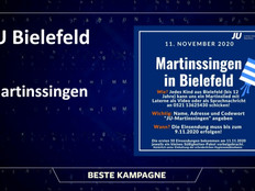 Digitales Martinssingen in Bielefeld