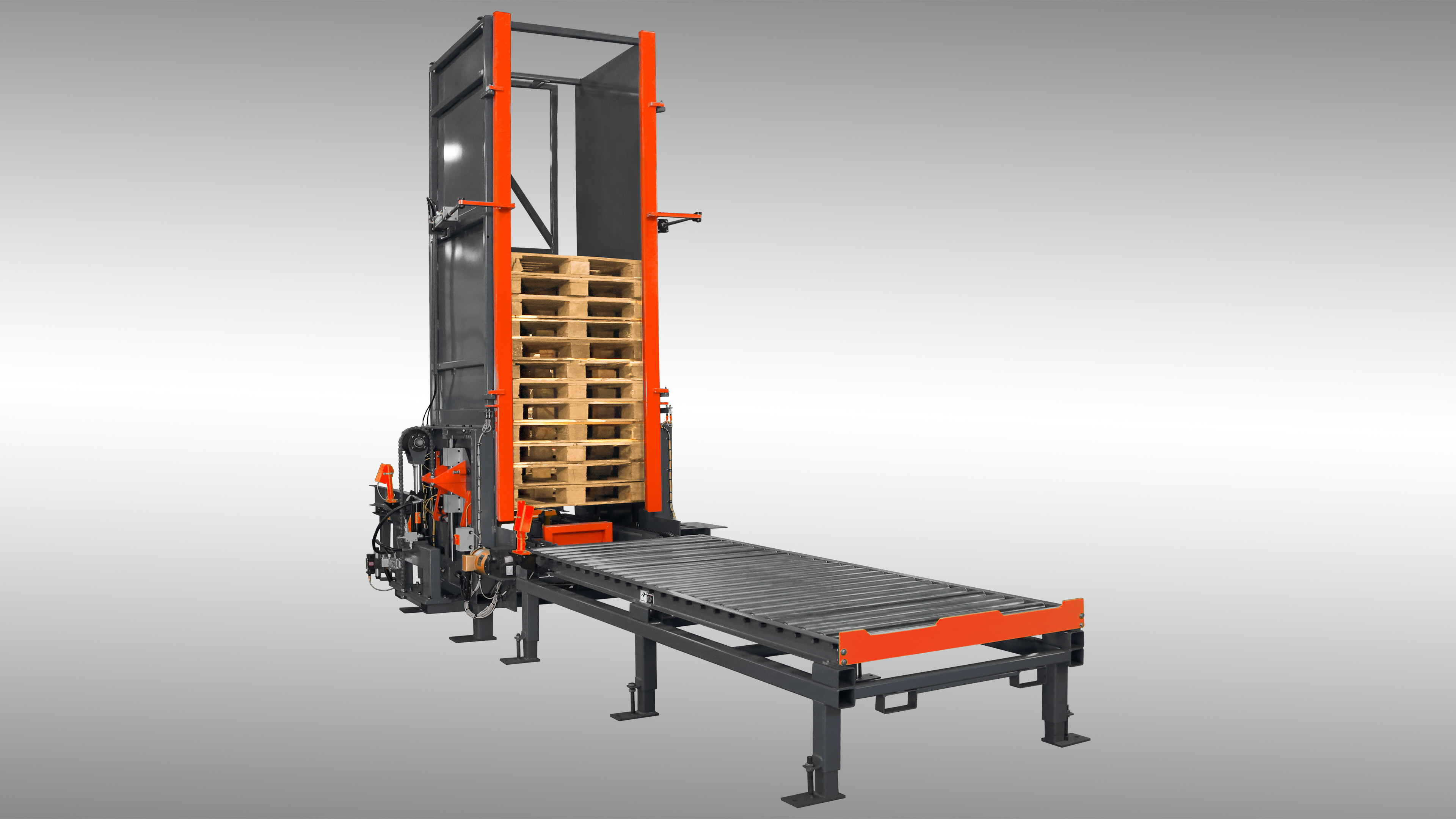 High-Speed Pallet Stackers | Automated Machine Systems, Inc.