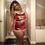 Thumbnail: Two Piece Set Velvet, Glitter Logo 