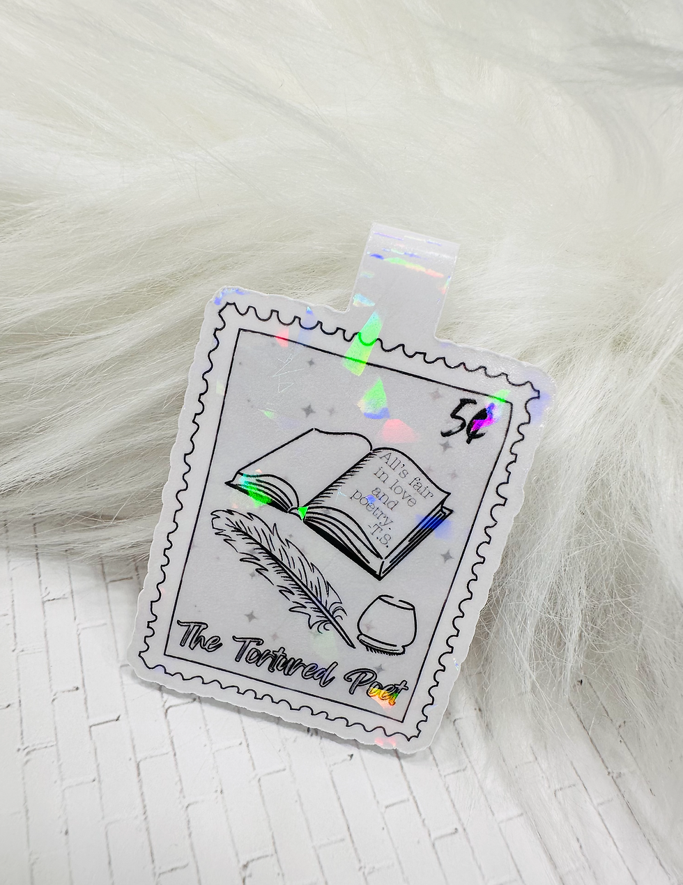 Thumbnail: The Tortured Poet Magnetic Bookmark