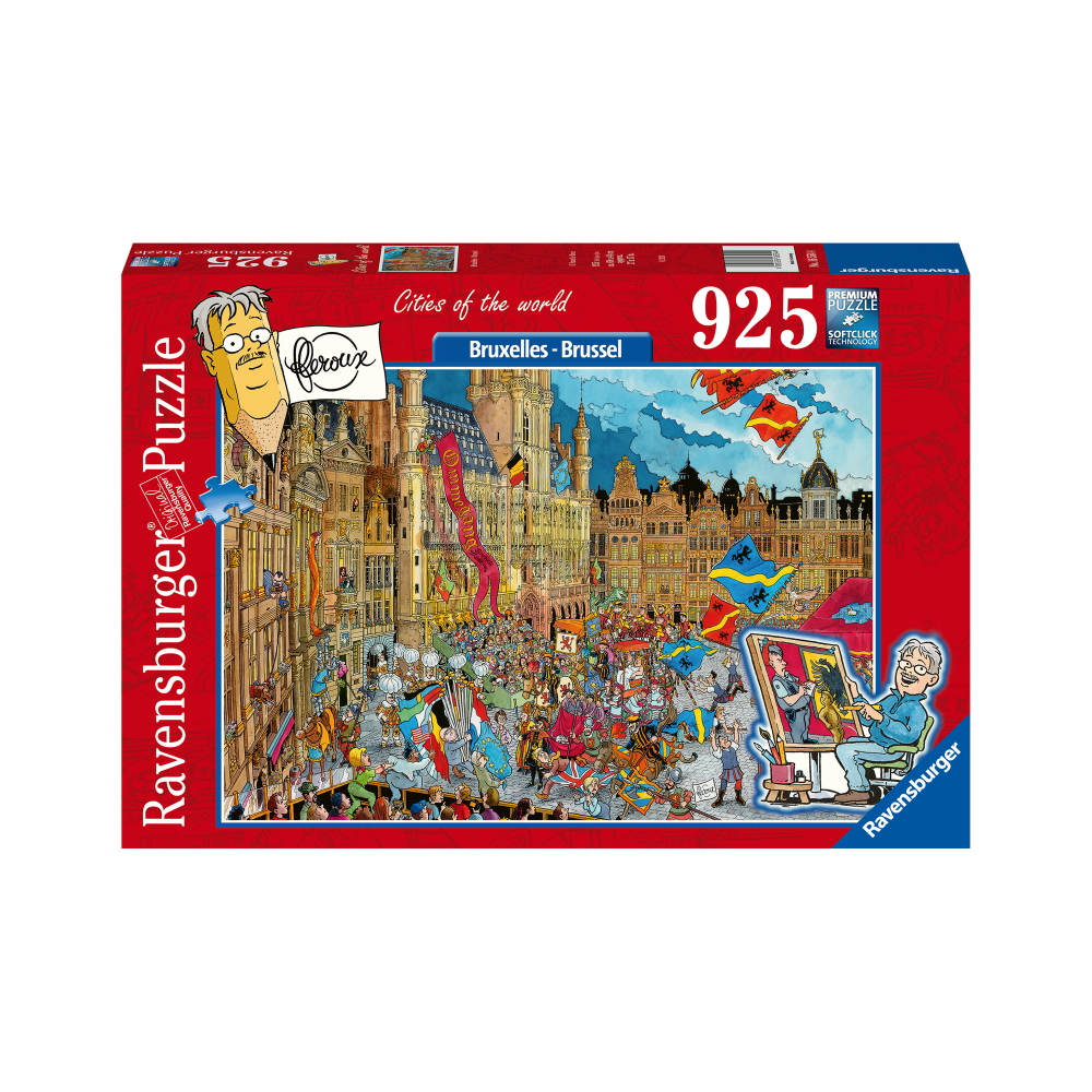 Ravensburger 925pcPeroux Cities of the World - Brussels