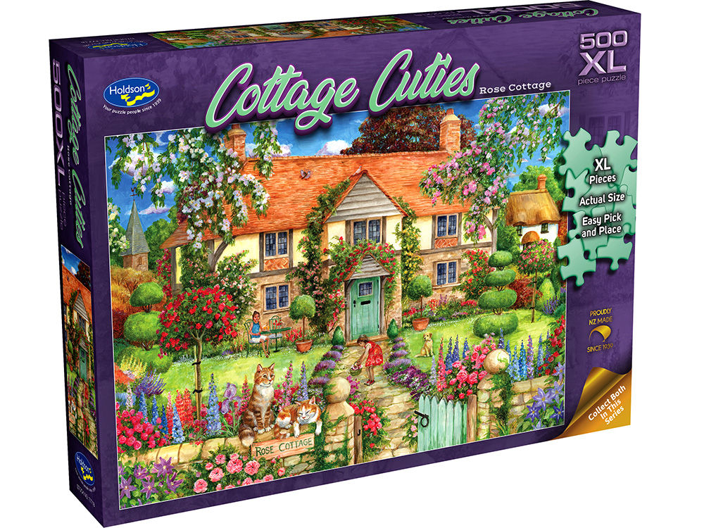 Holdson Cottage Cuties 500XLpc Rose Cottage
