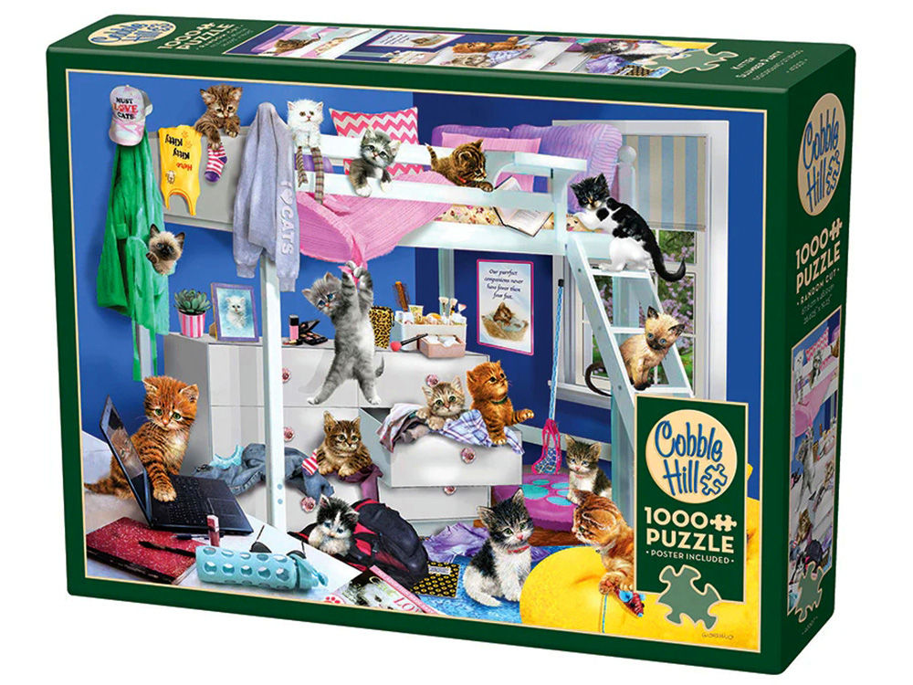 Cobble Hill 1000pc Kitten Slumber Party