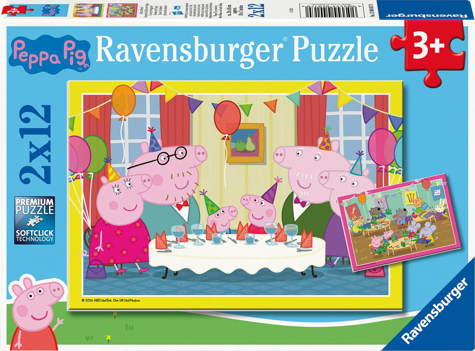 Ravensburger 2 x 12pc Peppa Pig Time to Celebrate