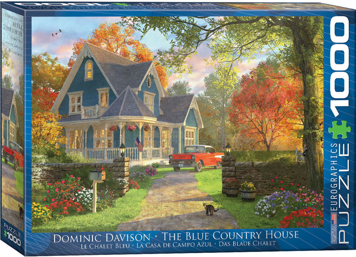 Eurographics 1000pc The Blue Country House